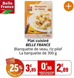 Coccinelle Express Plat cuisiné belle france offre