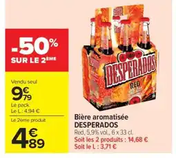 Carrefour Market Bière Aromatisée Desperados offre