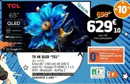 E.Leclerc TV 4K QLED TCL offre
