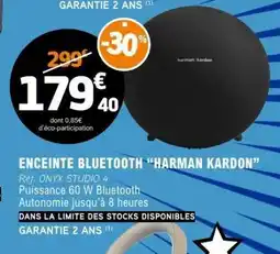 E.Leclerc ENCEINTE BLUETOOTH “HARMAN KARDON” offre