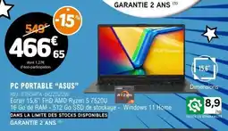 E.Leclerc PC PORTABLE ASUS offre