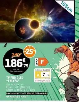E.Leclerc TV FHD DLED EKLYPS offre