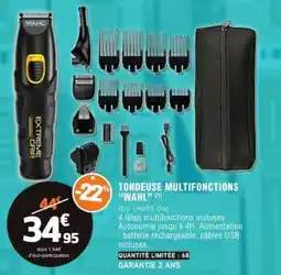 E.Leclerc TONDEUSE MULTIFONCTIONS WAHL offre