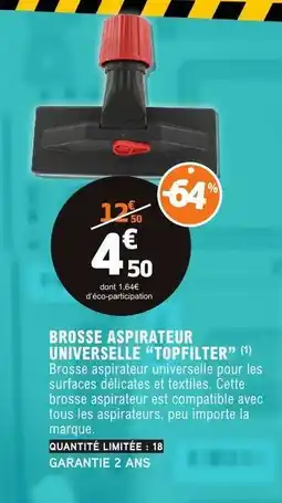 E.Leclerc Brosse Aspirateur Universelle 'Topfilter' offre