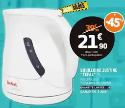 E.Leclerc BOUILLOIRE JUSTINE “TEFAL” offre