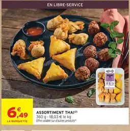 Intermarché Agis assortiment thaï offre