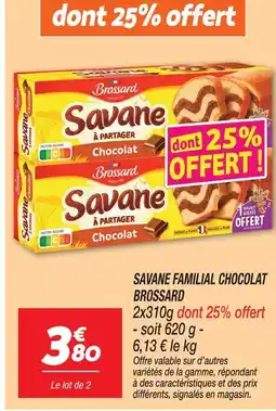 Netto Brossard savane familial chocolat offre
