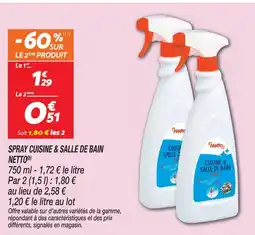 Netto Netto spray cuisine & salle de bain(b) offre