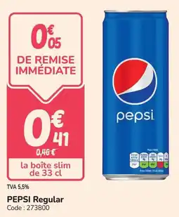 Promocash Pepsi regular offre