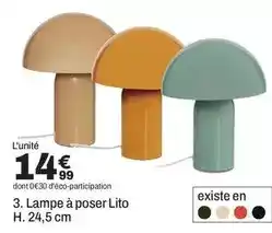 BUT Lito - lampe à poser offre