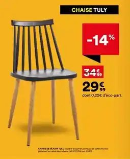 BUT Chêne - chaise de gaseur offre