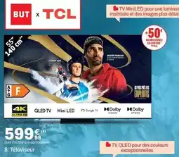 BUT Tcl - tv qled 55u7k offre