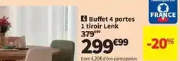 Conforama Buffet 4 portes 1 tiroir lenk offre