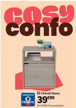 Conforama Cosy - chevet nano offre