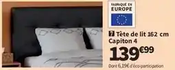 Conforama Tête de lit 162 cm capiton 4 offre