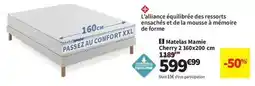 Conforama Alliance - matelas mamie cherry 2 160x200 cm offre