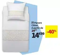 Conforama Chloé - parure chloe a partir de offre