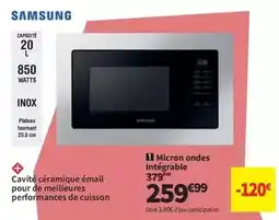 Conforama Samsung - inox offre