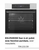IKEA Kulinarisk - four à air pulsé avec fonction pyrolyse offre