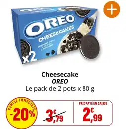 Coccinelle Express Cheesecake oreo offre