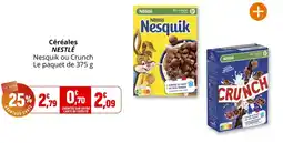 Coccinelle Express Céréales nestlé offre