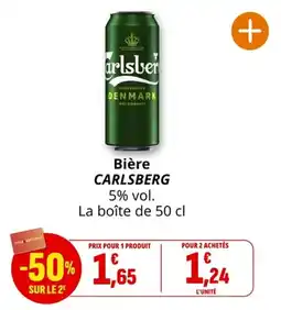 Coccinelle Express Bière carlsberg offre