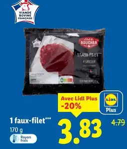 Lidl 1 faux-filet offre