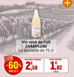 Coccinelle Express Vin rosé de l'ue champlure offre