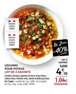 Thiriet Légumes pour potage offre