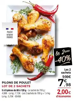Thiriet Pilons de poulet offre