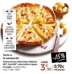 Thiriet Tarte à la savoyarde offre