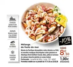 Thiriet Mélange de fruits de mer offre