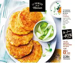 Thiriet 15 galettes de pommes de terre offre