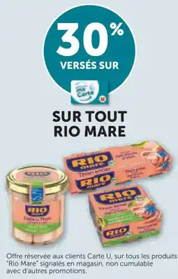 Hyper U SUR TOUT RIO MARE offre