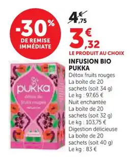 Hyper U Infusion bio pukka offre