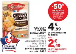 Hyper U Crousty chicken le gaulois offre
