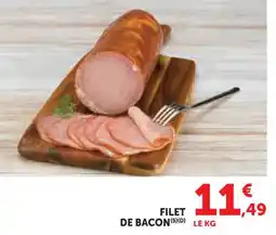 Hyper U Filet de bacon offre