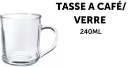 Centrakor Tasse a café, verre offre