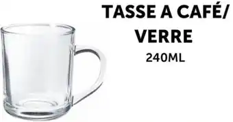 Tasse a café, verre