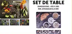 Centrakor SET DE TABLE offre