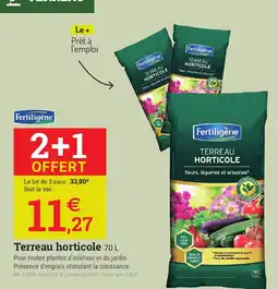 Espace emeraude FERTILIGÈNE Terre horticole offre
