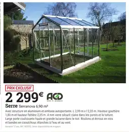 Espace emeraude SERRANOVA Serre offre