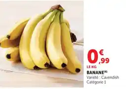 Hyper U Banane offre