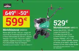 Espace emeraude Motobineuse MBB950 offre