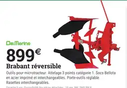 Espace emeraude DEL MORINO Brabant réversible offre