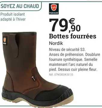 Bottes fourrées Nordik