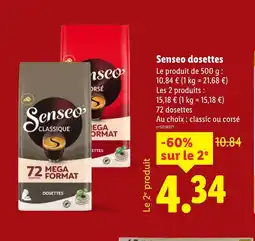 Lidl SENSEO Dosettes offre