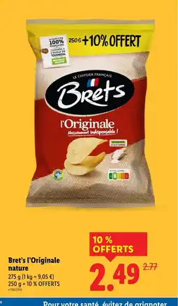 Lidl BRET'S l'Originale nature offre