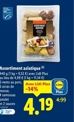 Lidl Assortiment asiatique offre