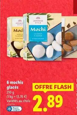 Lidl 6 mochis glacés offre
